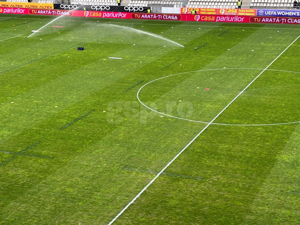 Ce a evitat Dinamo: incredibil cum arată acum gazonul pe „Arcul de Triumf”