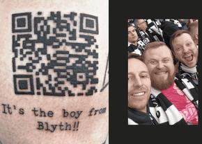 Și-a tatuat pe picior clipul din triumful istoric și rivalii au început să-l raporteze: „Nenorociții! Au cam depășit limita”