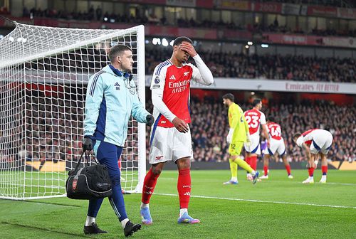 Gabriel Magalhaes s-a accidentat în meciul cu Fulham // foto: Guliver/gettyimages