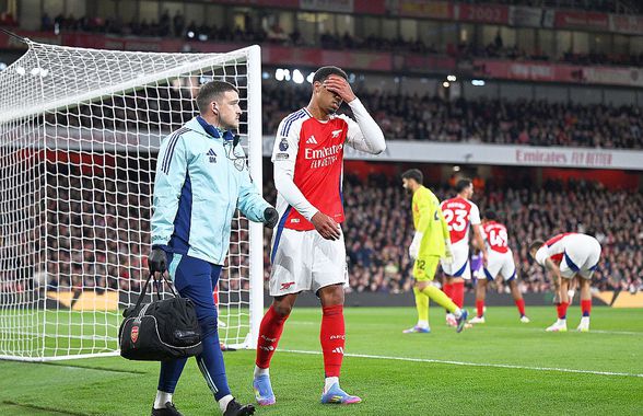 Arsenal a pierdut un om de bază! Se operează și nu mai joacă în acest sezon