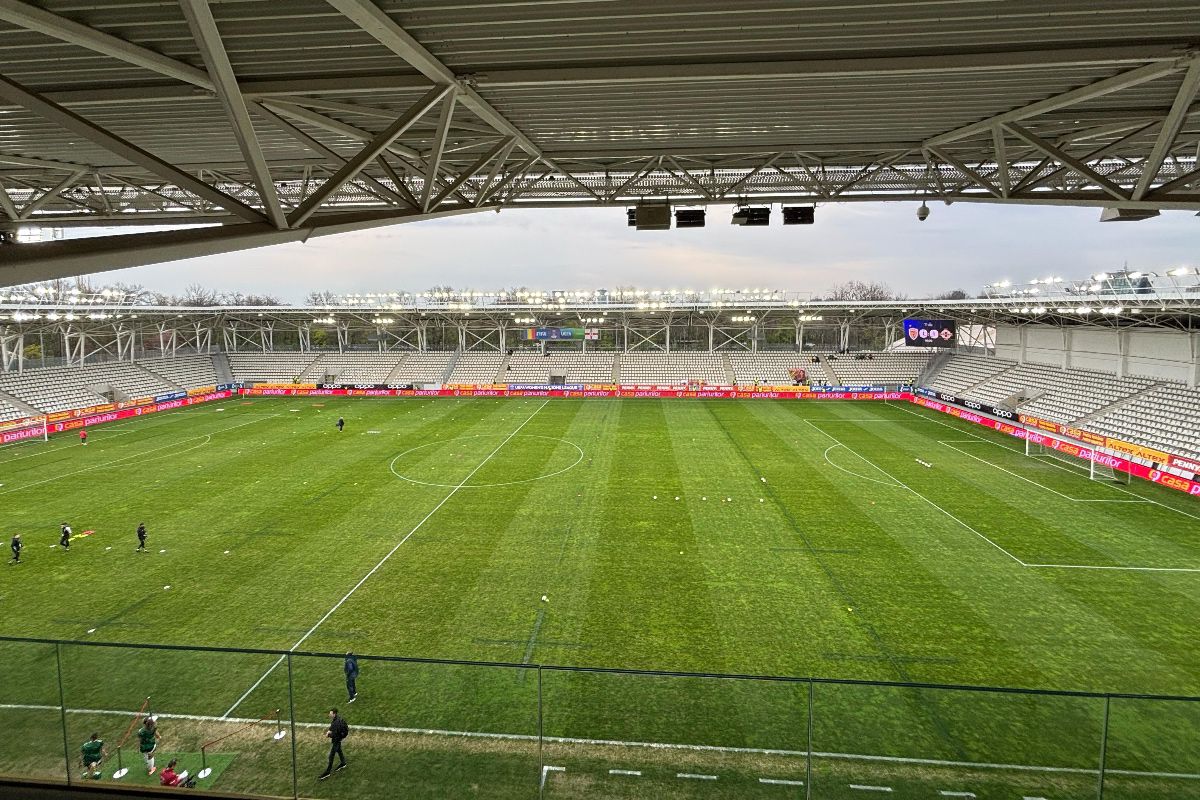 Imagini înainte de România - Irlanda de Nord