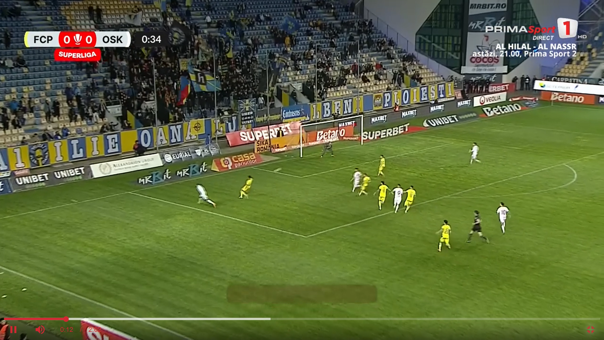 Faze controversate în Petrolul - Sepsi