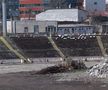 Cum arată lucrările la stadionul Dinamo - 4 aprilie 2026 // FOTO: Andrei Furnigă (GSP)