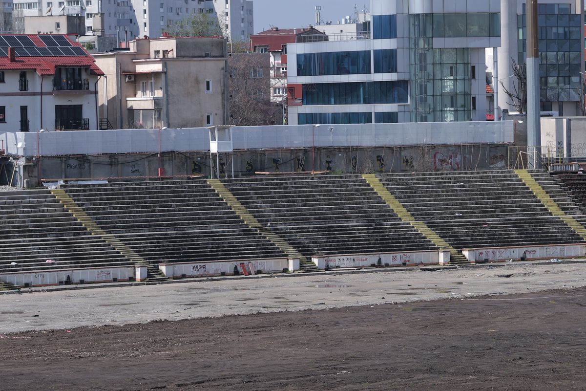 Cum arată lucrările la stadionul Dinamo - 4 aprilie 2026