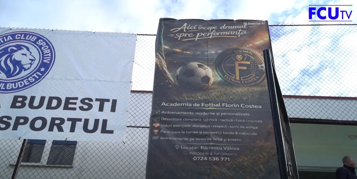 Pe urmele lui Hagi și Popescu » Florin Costea a tăiat panglica, alături de fratele lui: „Pregătiți pentru FCU, Steaua și FCSB”