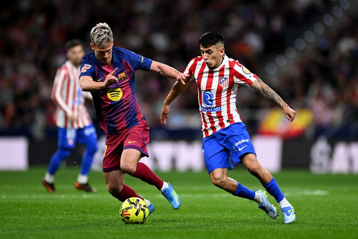 Poza pentru articolul Atletico Madrid - Barcelona 1-2 » Dați-le titlul! Barcelona are o mână pe trofeu după o victorie „cu cântec”