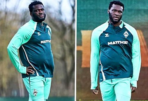 Victor Boniface luptă cu kilogramele și pregătirea în încercarea de a reveni pe teren // foto: X