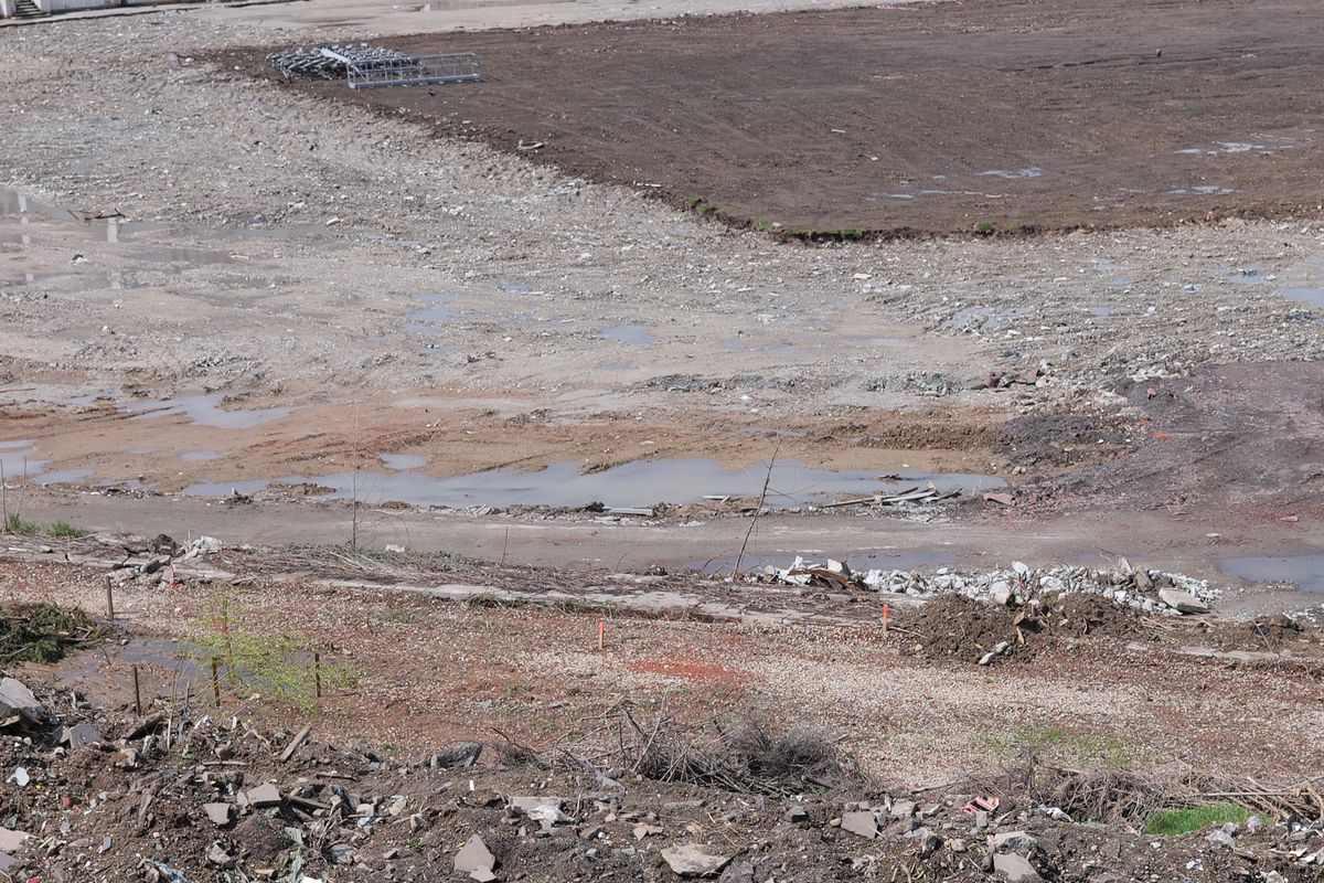 Lucrări blocate la stadionul Dinamo! Imagini cu sectorul care nu poate fi dărâmat, după intervenția ANAF » Ce zice șeful CS Dinamo