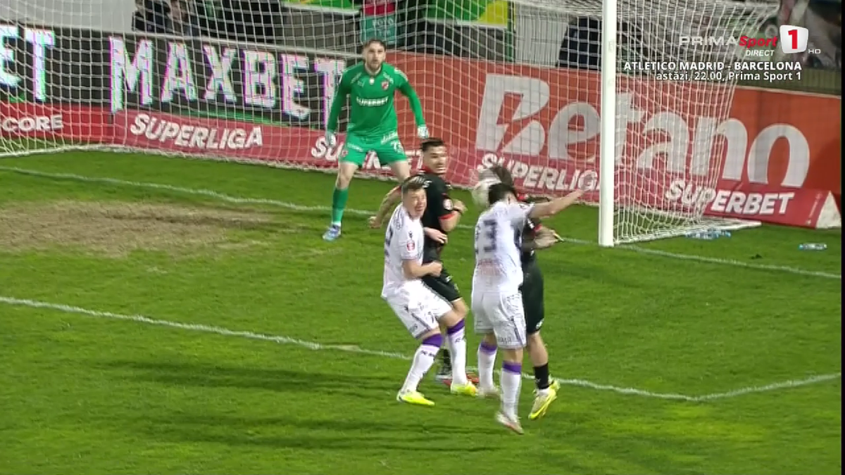 Penalty-ul primit de Argeș cu Dinamo, 4 aprilie 2026