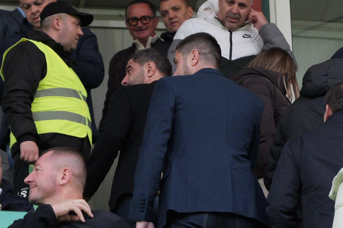 Suporterii la FC Argeș - Dinamo