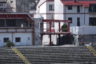 Lucrări blocate la stadionul Dinamo! Imagini cu sectorul care nu poate fi dărâmat, după intervenția ANAF » Ce zice șeful CS Dinamo