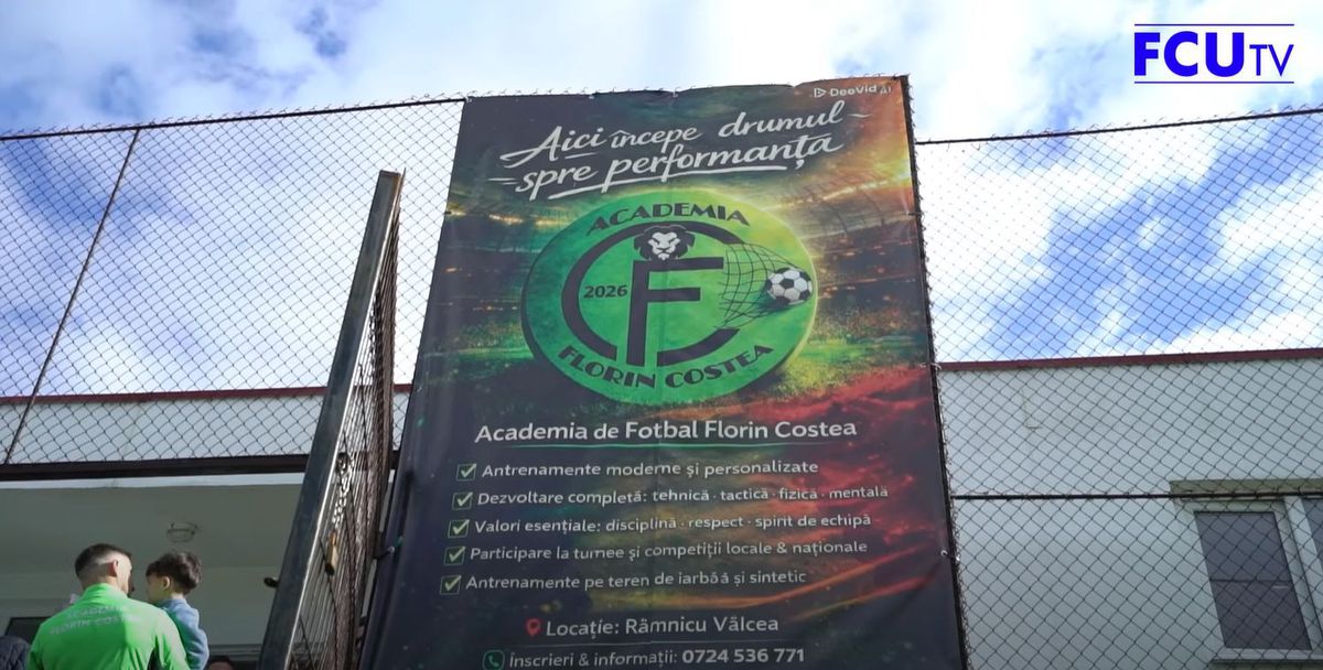 Pe urmele lui Hagi și Popescu » Florin Costea a tăiat panglica, alături de fratele lui: „Pregătiți pentru FCU, Steaua și FCSB”