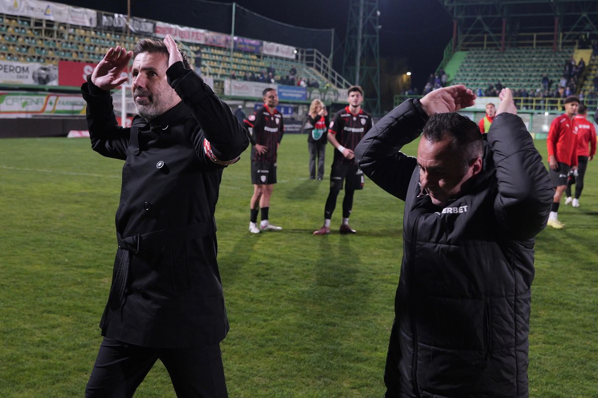 Imagini de la finalul meciului FC Argeș - Dinamo, 4 aprilie 2026 / FOTO: Andrei Furnigă