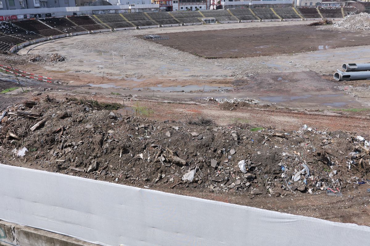 Cum arată lucrările la stadionul Dinamo - 4 aprilie 2026