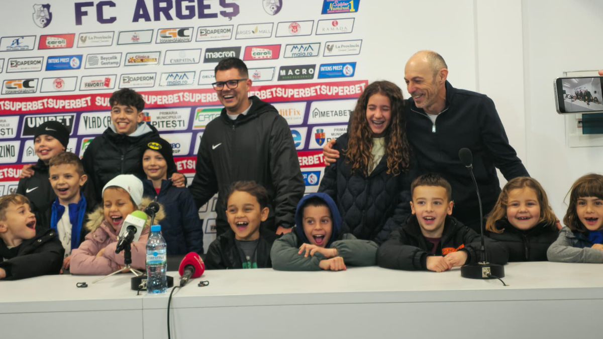 Conferință Bogdan Andone FC Argeș - Dinamo 1-1