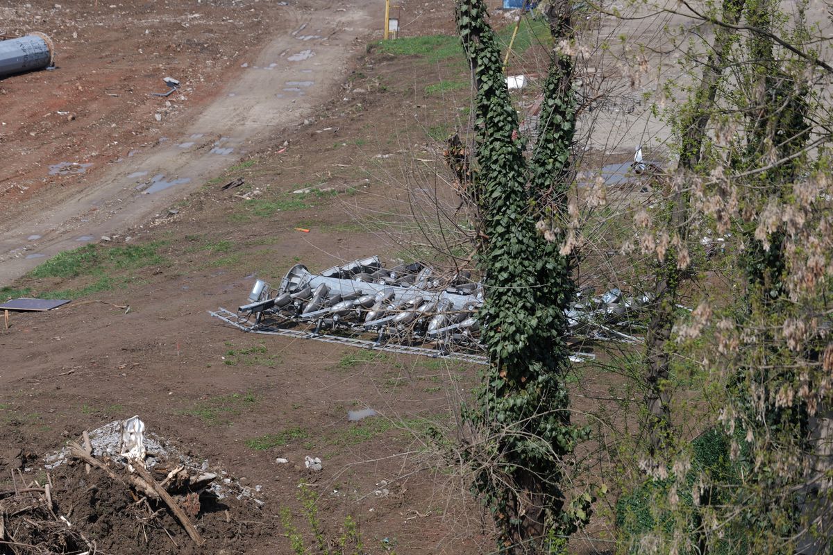 Lucrări blocate la stadionul Dinamo! Imagini cu sectorul care nu poate fi dărâmat, după intervenția ANAF » Ce zice șeful CS Dinamo