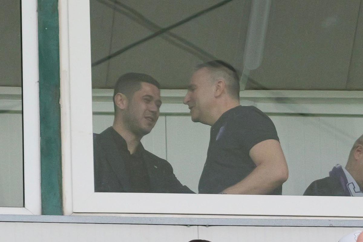 Suporterii la FC Argeș - Dinamo