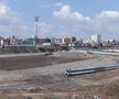Cum arată lucrările la stadionul Dinamo - 4 aprilie 2026 // FOTO: Andrei Furnigă (GSP)