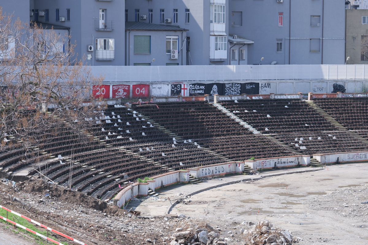 Cum arată lucrările la stadionul Dinamo - 4 aprilie 2026