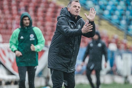 Stjepan Tomas, antrenorul Oțelului / FOTO: Facebook @Oțelul