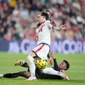 Andrei Rațiu, în Vallecano - Elche // FOTO: Imago Images