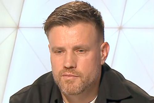 Mihai Pintilii, în momentul în care era dojenit de Gigi Becali // FOTO: captură Prima Sport