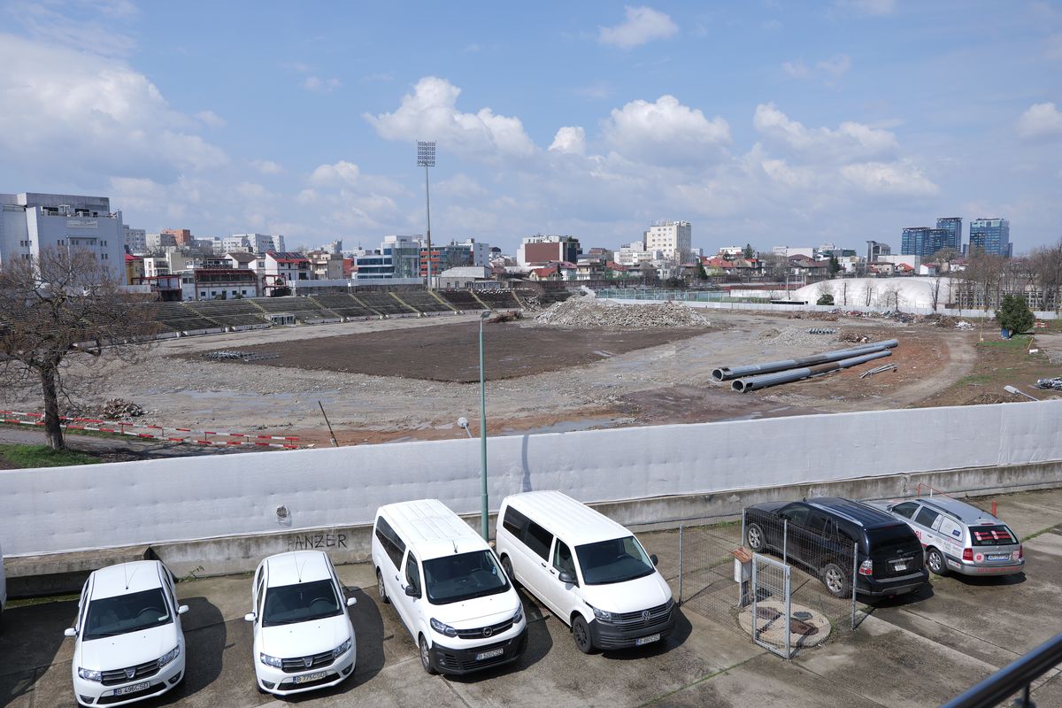 Cum arată lucrările la stadionul Dinamo - 4 aprilie 2026