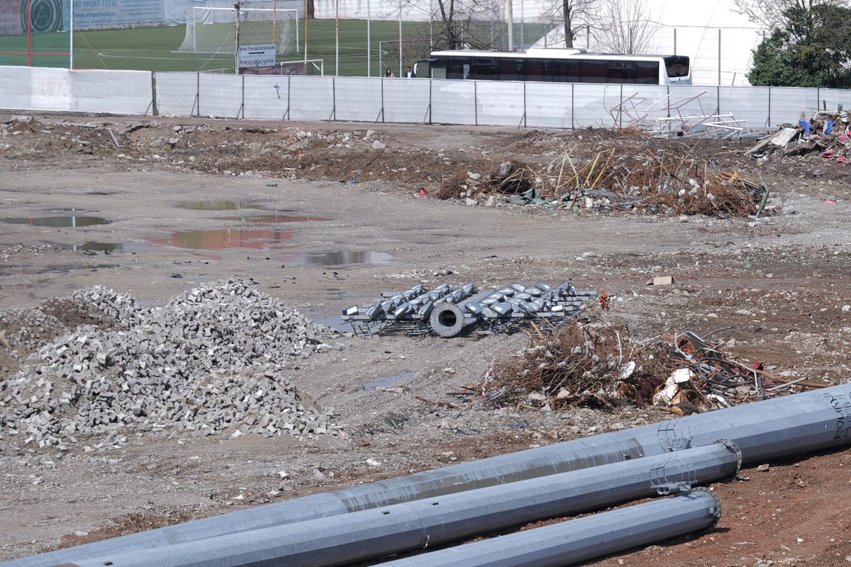 Cum arată lucrările la stadionul Dinamo - 4 aprilie 2026