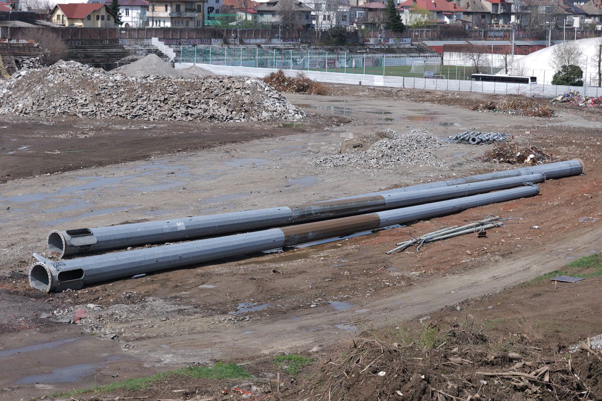 Cum arată lucrările la stadionul Dinamo - 4 aprilie 2026
