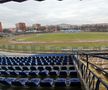 Stadionul „Michael Klein” din Hunedoara arată deplorabil în 2021, anul în care Corvinul ar trebui să sărbătorească 100 de ani de la înființare