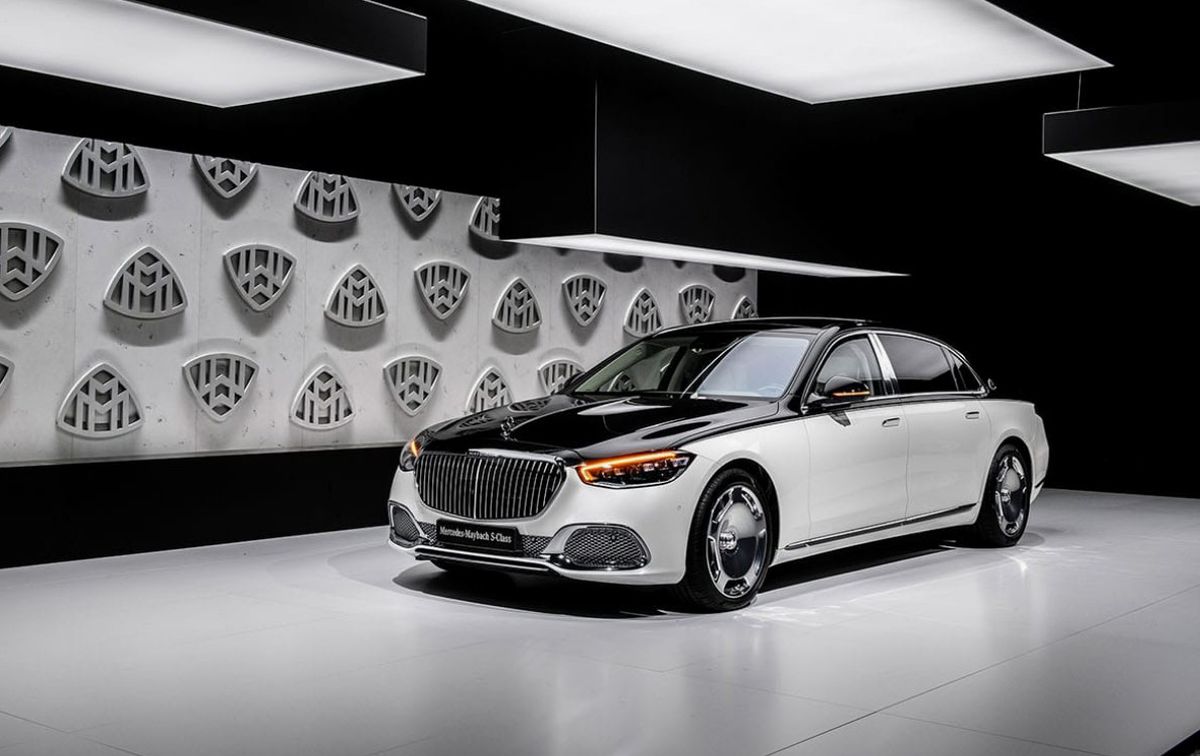 Mercedes Maybach - masina Gigi Becali