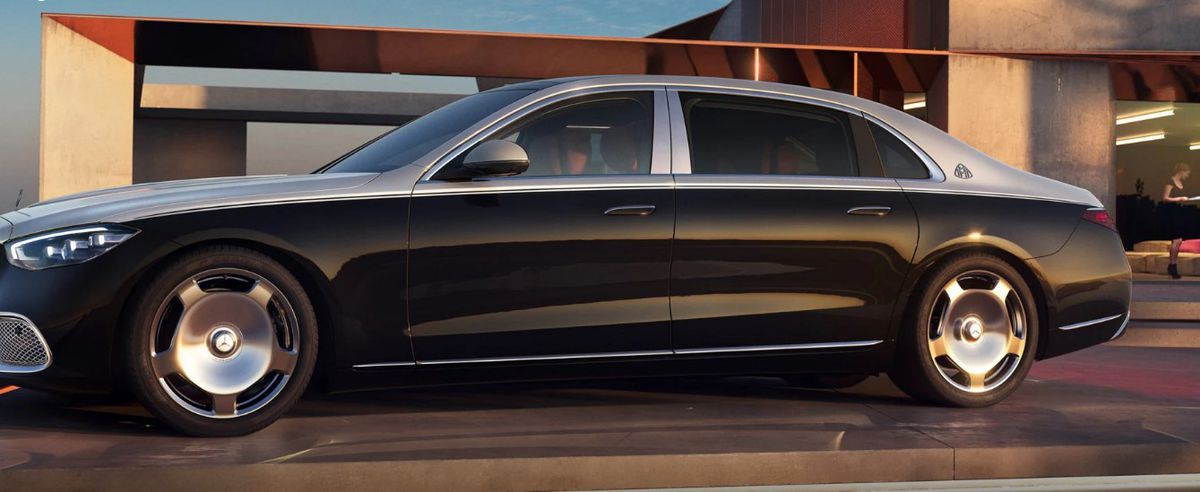 Mercedes Maybach - masina Gigi Becali