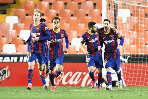 Jucătorii Barcelonei, petrecere în casa lui Messi // FOTO: Guliver/GettyImages