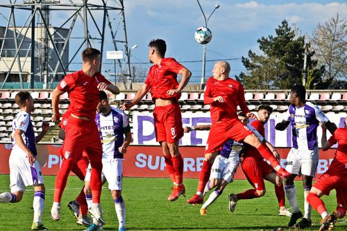Chindia impresionează în acest play-out și o depășește și pe FC Argeș, altă surpriză a campionatului. Sursă foto: Facebook FC Argeș