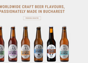 Descoperă aromele unei beri artizanale făcute cu drag și spor: Three Happy Brewers!
