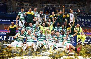Sporting este campioana Europei la futsal! Victorie dramatică în finala Ligii, cu Barcelona