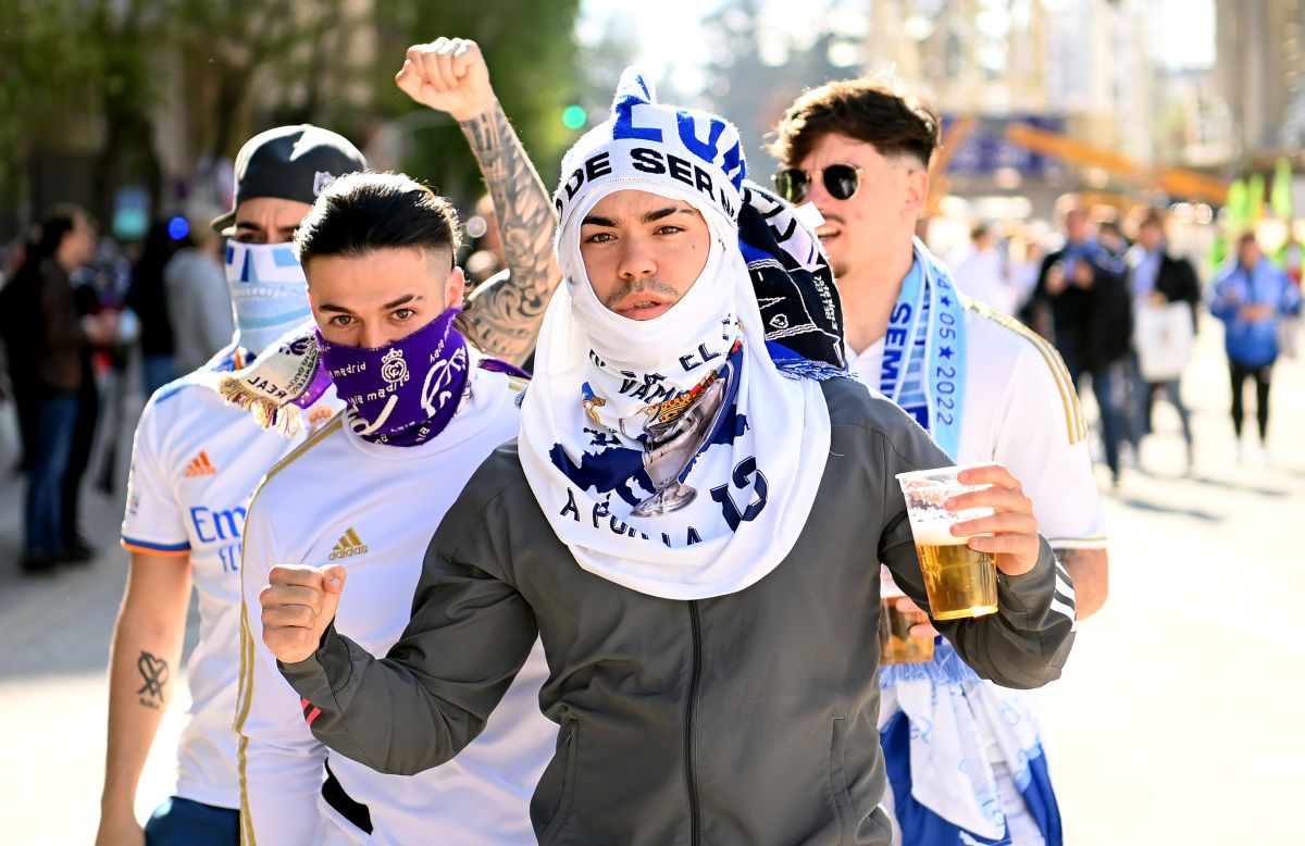 Real Madrid - Manchester City - atmosfera de pe străzi + meci