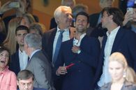 Novak Djokovic, în tribuna oficială la Real - City, alături de familia Nadal și Carlos Alcaraz