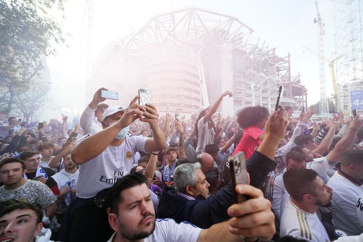 Real Madrid - Manchester City - atmosfera de pe străzi / Sursă foto: Guliver/Getty Images