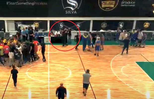 Scandal la semifinala U16 » Arbitri amenințați, sub privirile copiilor: „Antrenorul le striga «O să vă dau bricege! Să moară familia mea, mă duc la pușcărie! Vă omor!»”