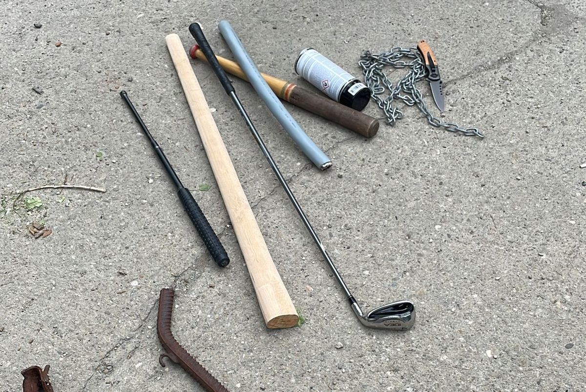 Șocant! Ce a capturat Jandarmeria de la fanii lui U Cluj veniți la București