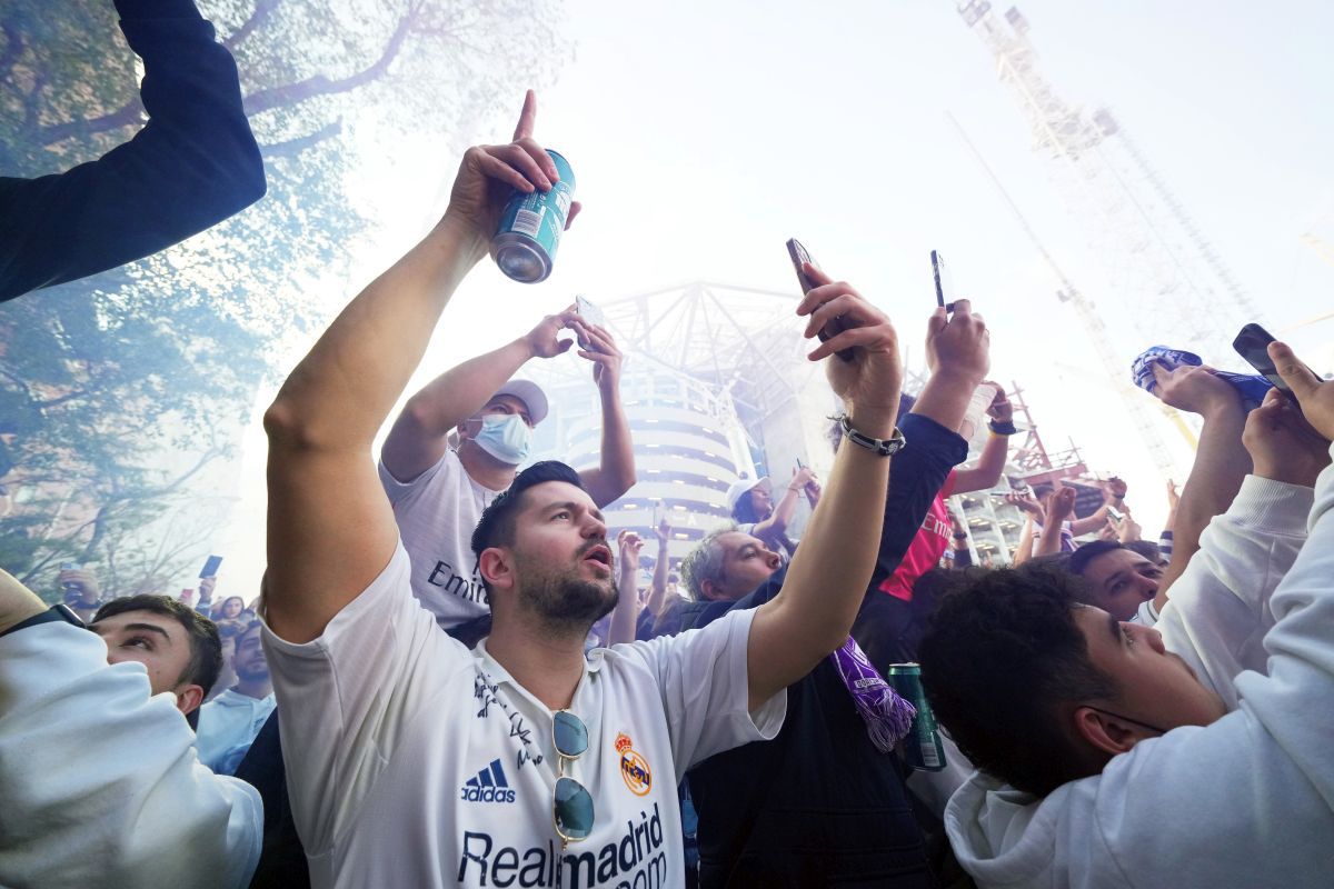 Real Madrid - Manchester City - atmosfera de pe străzi + meci