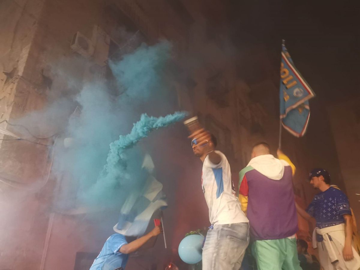 Bucurie Napoli după câștigarea titlului