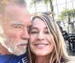 Nadia Comăneci l-a antrenat pe Arnold Schwarzenegger într-un parc. FOTO: Hepta