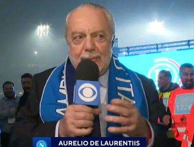 Patronul lui Napoli, arogant: „Fabulos! Și asta cu 9 jucători lipsă?!”