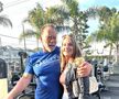 Nadia Comăneci l-a antrenat pe Arnold Schwarzenegger într-un parc. Foto: Hepta
