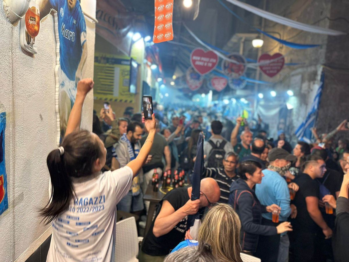 Bucurie Napoli după câștigarea titlului