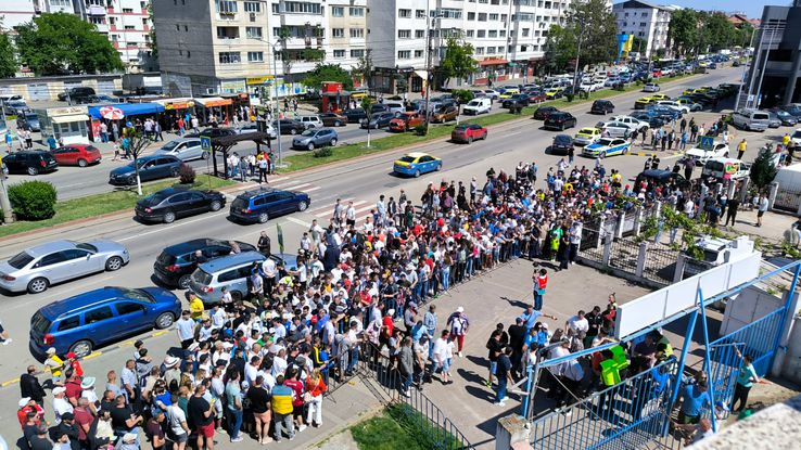 Botoșani - Voluntari, play out, runda #8 foto: Ionuț Tăbultoc