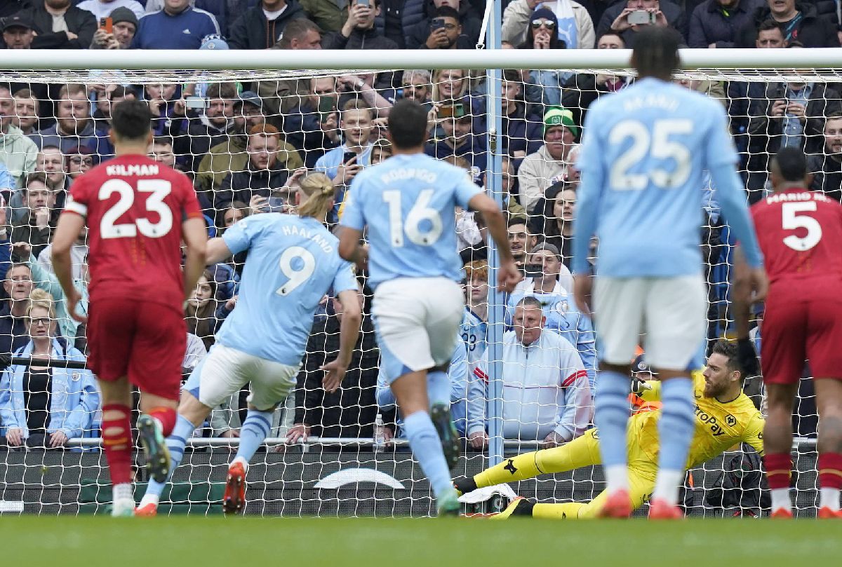 Recital Haaland! Manchester City a spulberat-o pe Wolves, iar lupta din Premier League devine și mai palpitantă! „Poker” în 54 de minute!