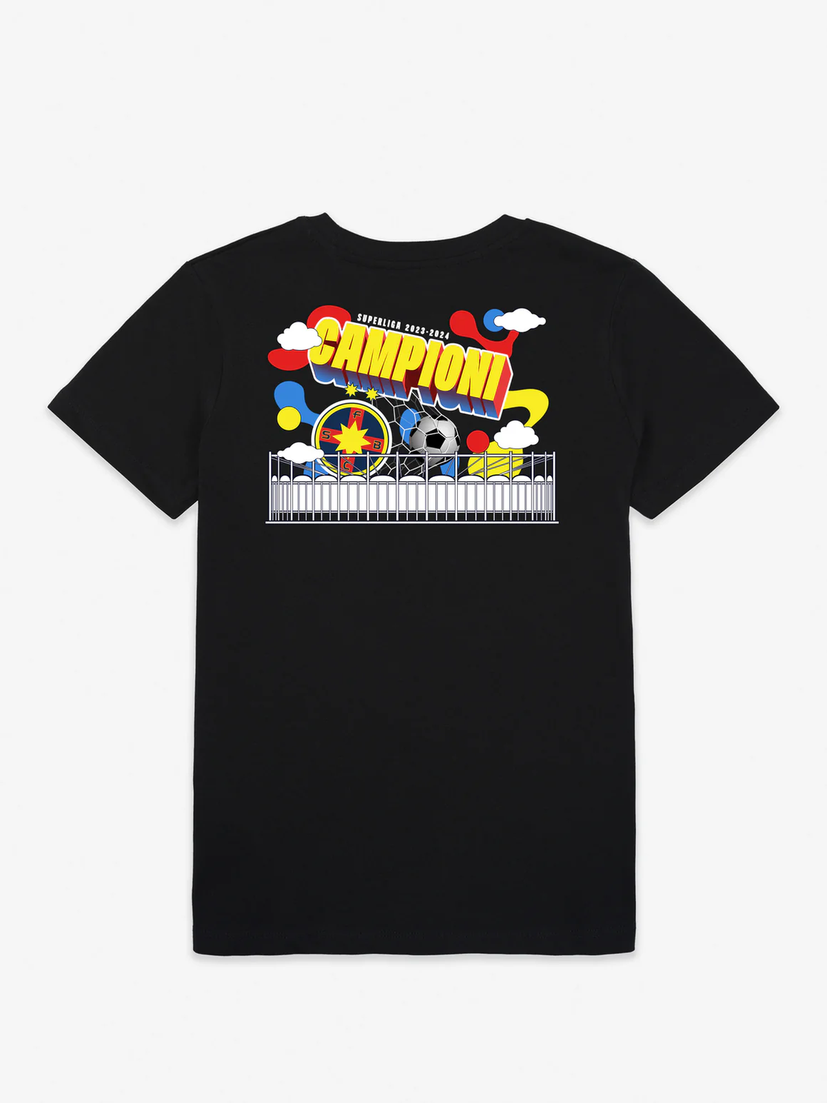 FCSB, colecție specială pentru celebrarea titlului din Superligă » „Campionii României suntem noi!”